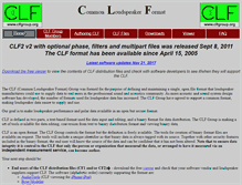 Tablet Screenshot of clfgroup.org